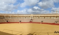 Plaza de Toros di Siviglia in Andalusia, Spagna