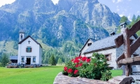 Oratorio San Bernardo a Crampiolo presso l'Alpe Devero, Piemonte