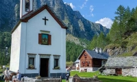 Oratorio San Bernardo a Crampiolo presso l'Alpe Devero, Piemonte