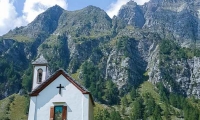 Oratorio San Bernardo a Crampiolo presso l'Alpe Devero, Piemonte