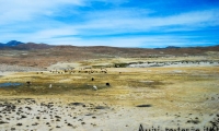 Paesaggio tra Potosì e Uyuni, Bolivia