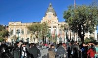 Piazza di La Paz, Bolivia