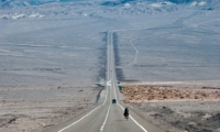 Strada cilena presso San Pedro de Atacama, Cile