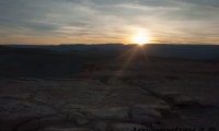 Valle della Valle della Luna al tramonto, Cile