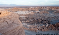 Valle della Luna al tramonto, Cile