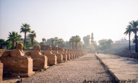 Presso il Tempio di Luxor, Egitto