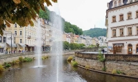 Fiume Radbuza a Karlovy Vary, Repubblica Ceca