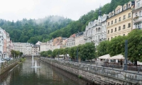 Fiume Radbuza a Karlovy Vary, Repubblica Ceca