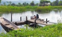 Presso il lago Inle, Myanmar