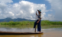 Presso il lago Inle, Myanmar