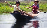 Presso il lago Inle, Myanmar