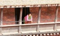 Presso il Museo di Patan, Nepal