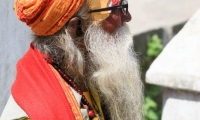 Sadu a Pashupatinath, Nepal