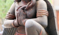 Statua in Durban Square, Patan