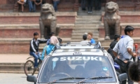 Taxi presso Durban Square, Kathmandu