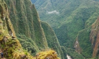 Fiume Urubamba nei pressi di Machu Picchu, Perù