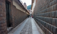 Per le strade di Cuzco, Perù