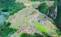 Vista di Machu Picchu dal Wayna Picchu, Perù