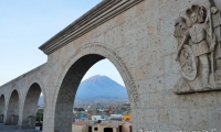 Vulcano El Misti presso Arequipa, Perù