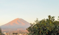 Vulcano El Misti presso Arequipa, Perù