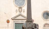 Statua dell'Elefante presso Piazza della Minerva, Roma