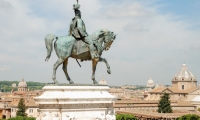 Statua equestre di Vittorio Emanuele II presso il Vittoriano, Roma