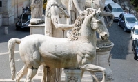 Statue presso Il Campidoglio, Roma