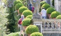 Giardino di Villa Borromeo sull'Isola Bella, Piemonte