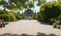 Giardino di Villa Borromeo sull'Isola Bella, Piemonte