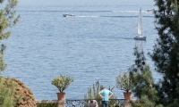 Giardino di Villa Borromeo sull'Isola Bella, Piemonte