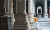 Presso il Tempio di Ranakpur, Rajasthan