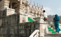 Presso il Tempio di Ranakpur, Rajasthan