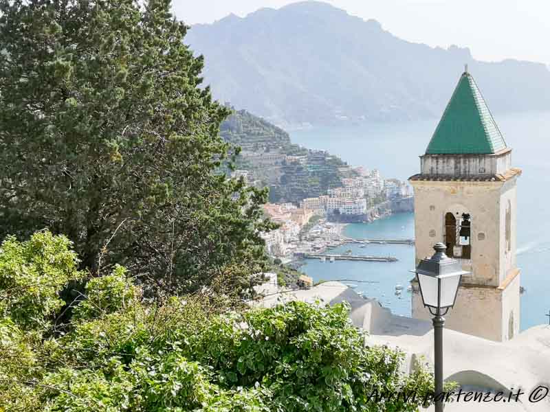 Vista panoramica di Amalfi, Costiera Amalfitana